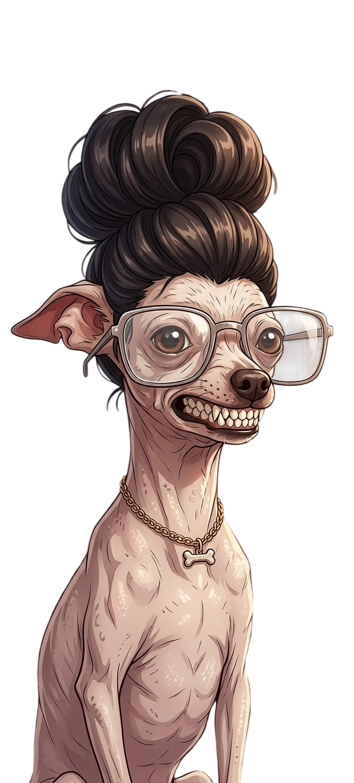 Hairbun Hound Character